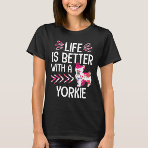 T-shirt Cher Yorkshire Terrier Propriétaire Chien Lover Fu
