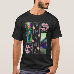 T-shirt Chercher Blossom Japonais Streetwear Hommes Femmes