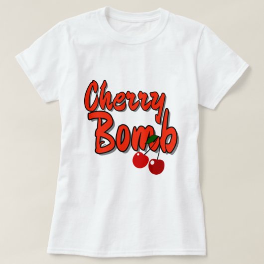 T-shirt Chercher bombe Retro Vintage (Design devant)