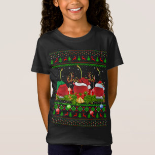 T-Shirt Chercher Fruit Lover Xmas Père Noël Ugly Cherry Ch