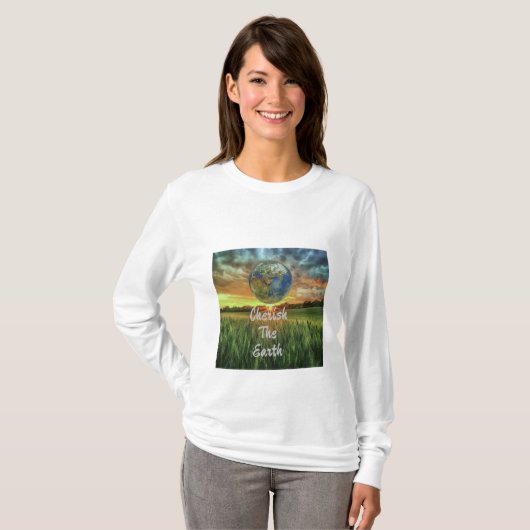 T-shirt - Chercher la Terre (Devant entier)