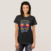 T-shirt Chercher mon shaker perdu depuis longtemps (Devant entier)