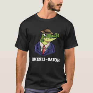 T-shirt Chercheur Alligators Crocodile Lizard Reptile