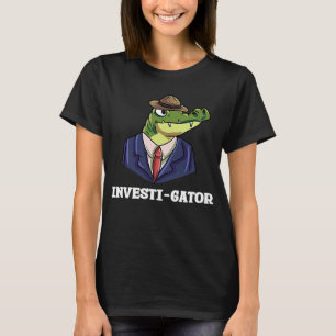 T-shirt Chercheur Alligators Crocodile Lizard Reptile