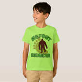 T-shirt Chercheur de Bigfoot (Devant entier)