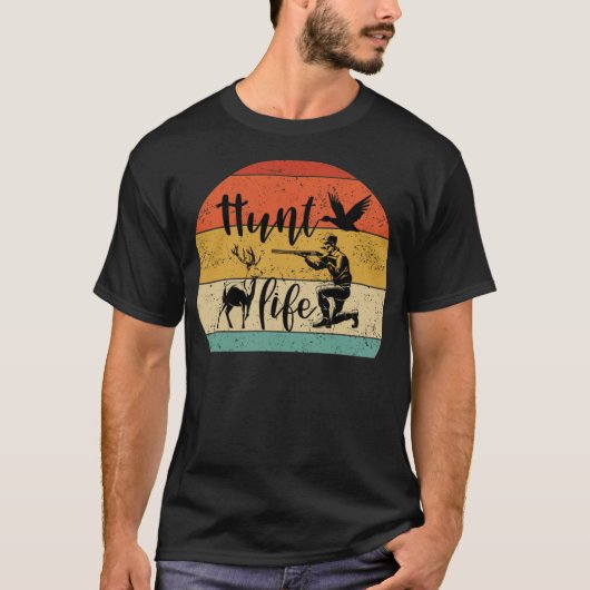 T-shirt Chercheur de labrador de chasse (Devant)