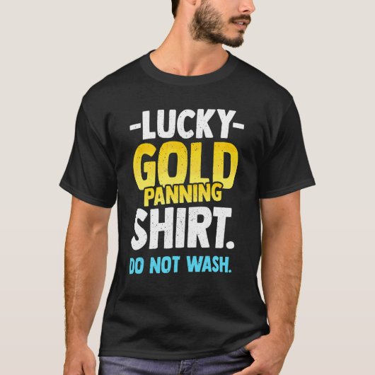 T-shirt Chercheur d'or à la batée (Devant)