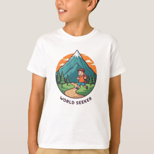 T-shirt Chercheur du monde des enfants