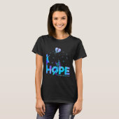 T-shirt Chercheur en prévention du suicide chez le papillo (Devant entier)