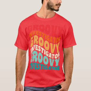 T-shirt Chercheur Vintage Retro 60s les années 70 80s Vibe
