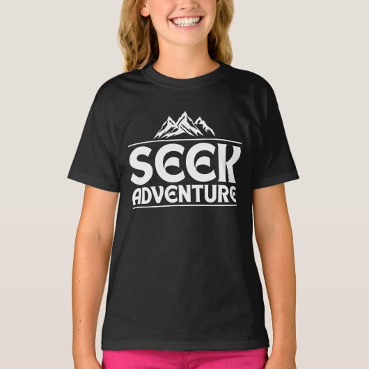 T-SHIRT CHERCHEZ L'AVENTURE (Devant)