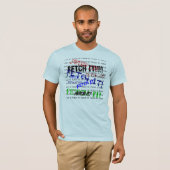 T-shirt Cherchez-le humain (Devant entier)
