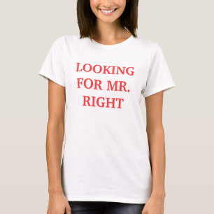 T-SHIRT CHERCHEZ M. DROITE T CHEMISE