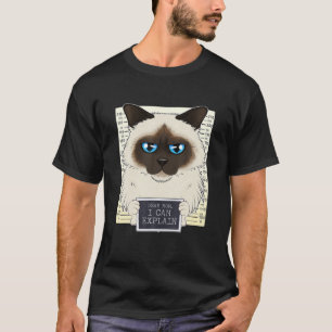 T-shirt Chère Maman Je Peux Expliquer I Birman Chat Maman