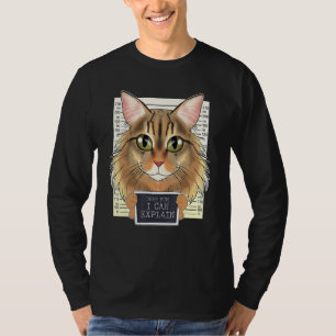 T-shirt Chère Maman Je Peux Expliquer I Sibérien Chat Mama