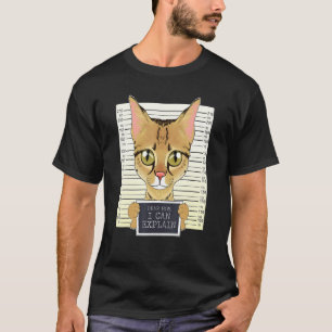 T-shirt Chère Maman Je Peux Expliquer Je Savannah Chat Mam