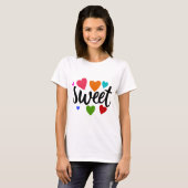 T-shirt chères amours (Devant entier)