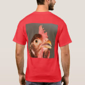 T-shirt Chéri... je veux dire bawk (Dos)