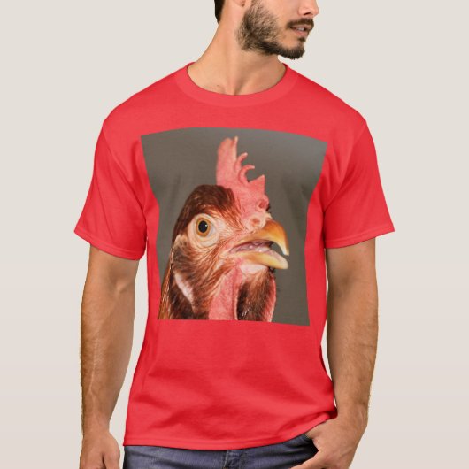T-shirt Chéri... je veux dire bawk (Devant)