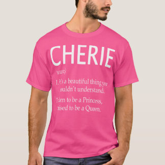 T-shirt Cherie Nom Cadeau 131
