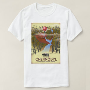 T-shirt Chernobyl, Pripyat, Ukraine impression de voyage