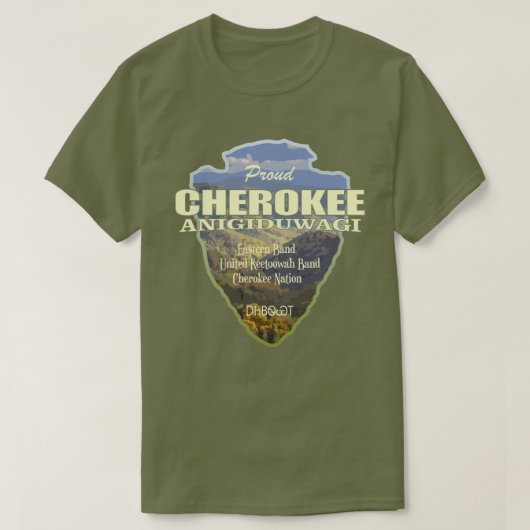 T-shirt Cherokee (flèche) (Design devant)
