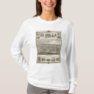 T-shirt Cherokee, Iowa, 1875 entreprises dans Centerville