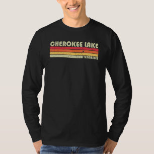 T-shirt Cherokee Lake Tennessee Pêche Camping été