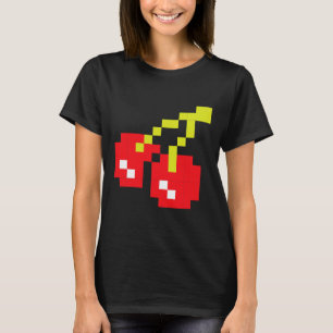 T-shirt Cherries 80s Jeu vidéo Halloween Costume Easy Gro