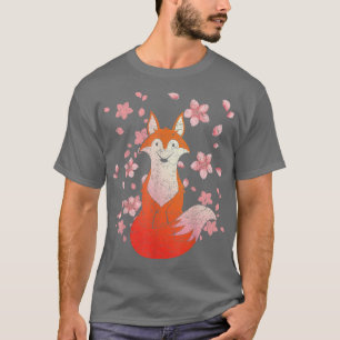 T-shirt Cherry Blossom Amoureux des animaux de la forêt fa