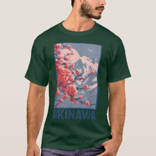 T-shirt Cherry Blossom Okinawa Japon