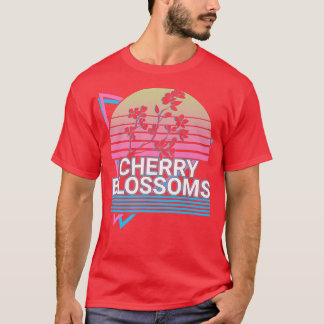 T-shirt Cherry Blossom Retro 