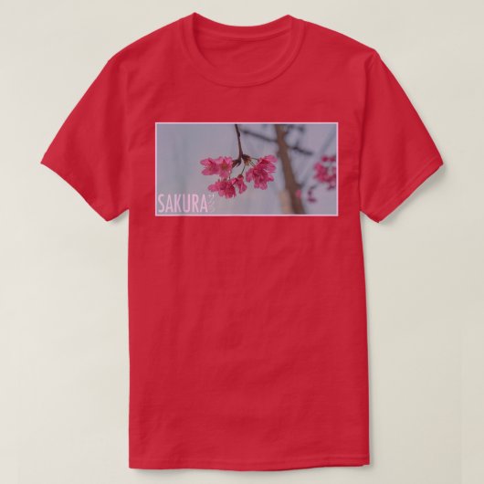 T-shirt Cherry Blossom Sakura Graphic (Design devant)