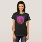 T-shirt Cherry Blossom Tree Art Japanese Retro Vaporwave 8 (Devant entier)