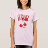 T-shirt Cherry Bomb Rétro (Devant)