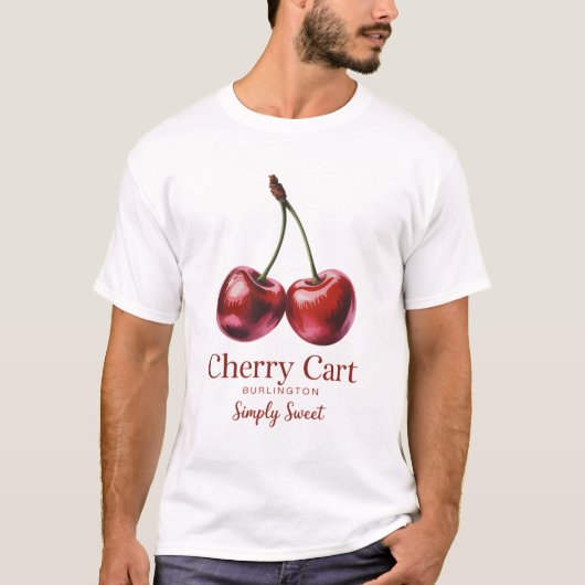 T-shirt Cherry Cart (Devant)