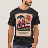 T-shirt Cherry Moon Café (Devant)