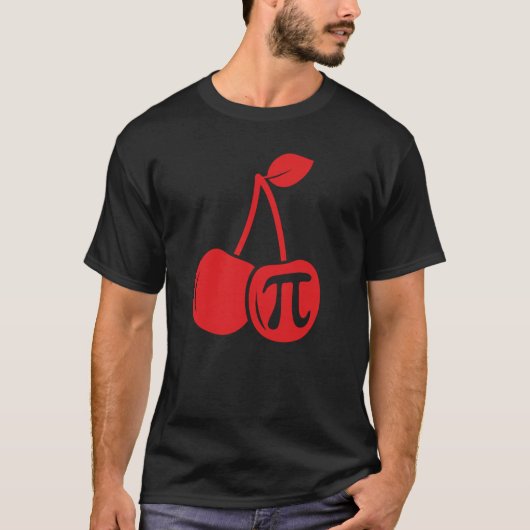 T-shirt Cherry Pi Day Math Nerd Pie Enseignant 3 14 Scienc (Devant)
