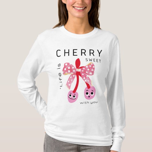 T-SHIRT CHERRY SWEET (Devant)