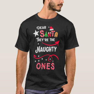 T-shirt Chers Père Noël, Ce Sont Les Mauvais Noël Xm