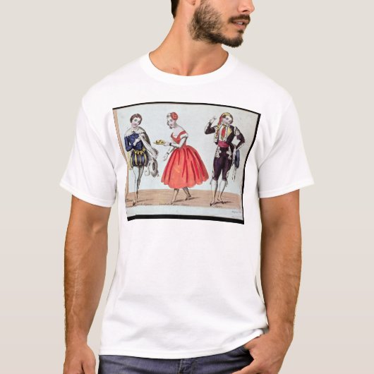 T-shirt Cherubino, Fanchette et Figaro (Devant)