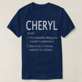 T-shirt Cheryl Nom Don 44 (Design devant)