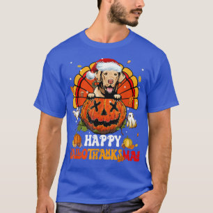 T-shirt Chesapeake Bay Happy Hallothanksmas Halloween Than