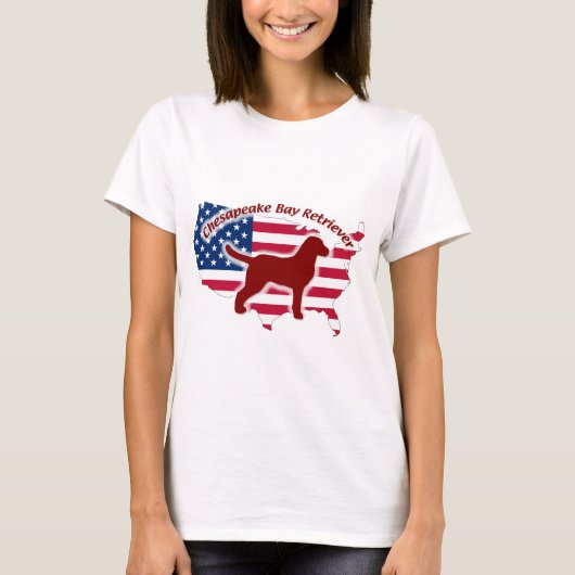 T-shirt Chesapeake Bay Retriever (Devant)
