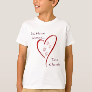 T-shirt Chesapeake Bay Retriever Heart Belongs