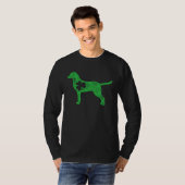 T-shirt Chesapeake Bay Retriever St Patrick s Day Boys Sha (Devant entier)