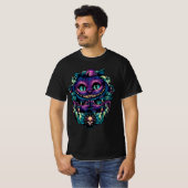 T-shirt Cheshire Chat Alice Au Pays Des Merveilles (Devant entier)