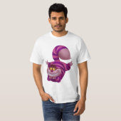 T-shirt Cheshire chat mignon (Devant entier)