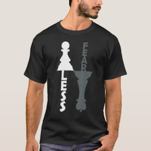T-shirt Chess boxer échecs vintage Chess Maître Chess Peur