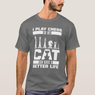 T-shirt Chess Cat boy